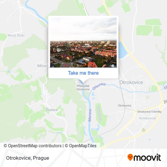 Карта Otrokovice