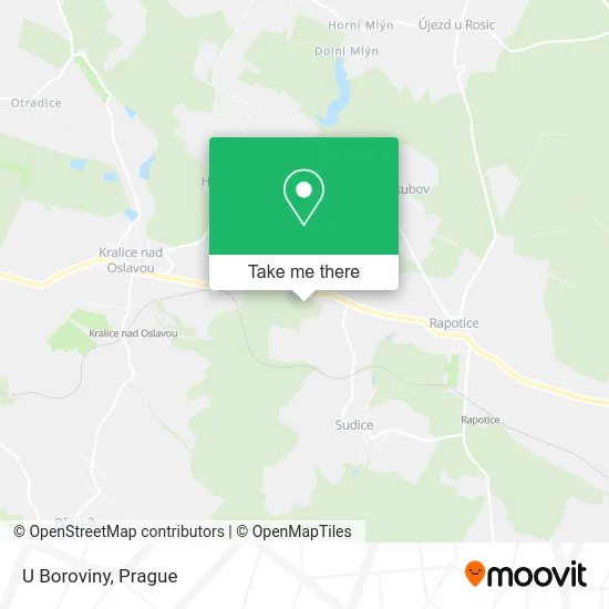 Карта U Boroviny