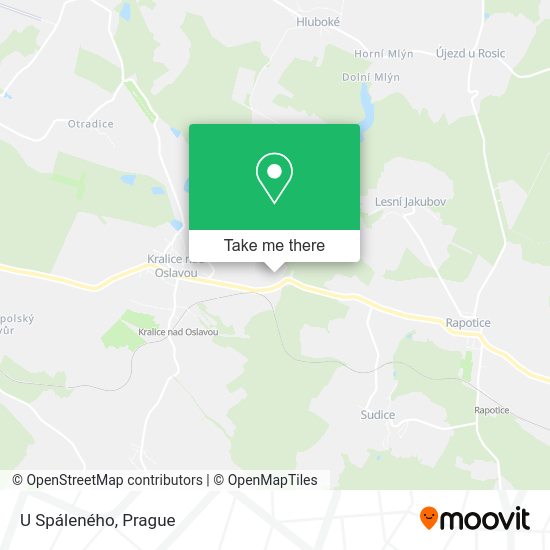 Карта U Spáleného