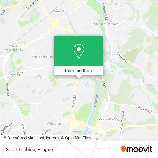 Карта Sport Hlubina