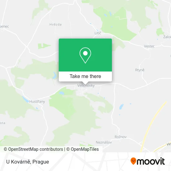 U Kovárně map