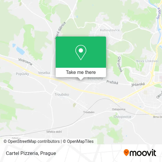 Карта Cartel Pizzeria