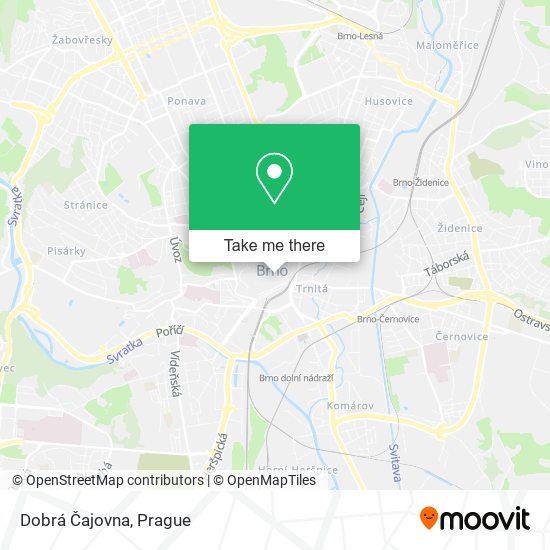 Dobrá Čajovna map