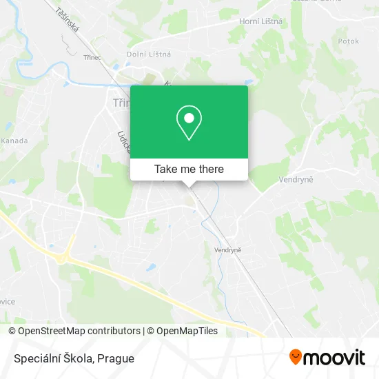 Карта Speciální Škola