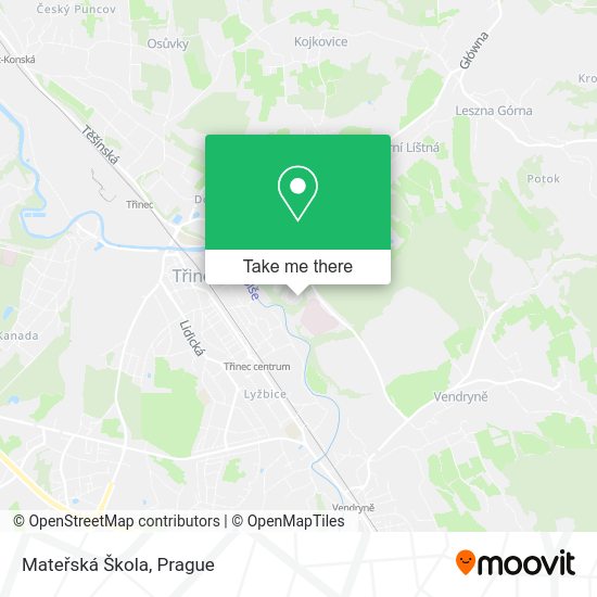 Mateřská Škola map