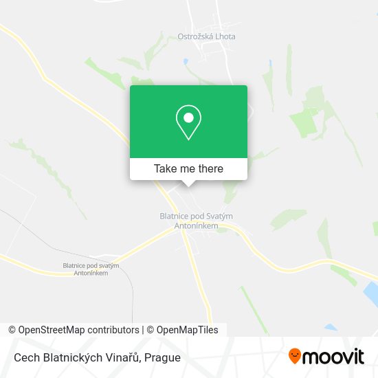 Cech Blatnických Vinařů map