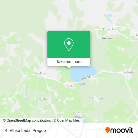 4. Vlhká Lada map