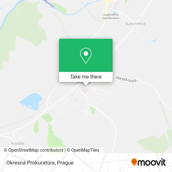 Карта Okresná Prokuratúra