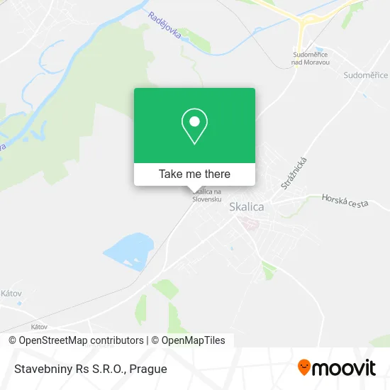 Карта Stavebniny Rs S.R.O.