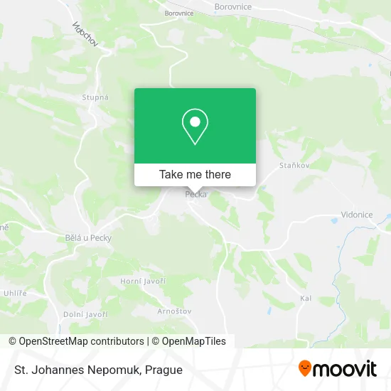 Карта St. Johannes Nepomuk