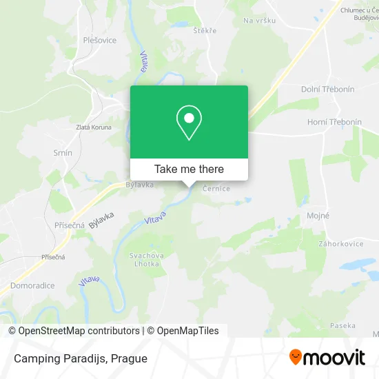 Карта Camping Paradijs