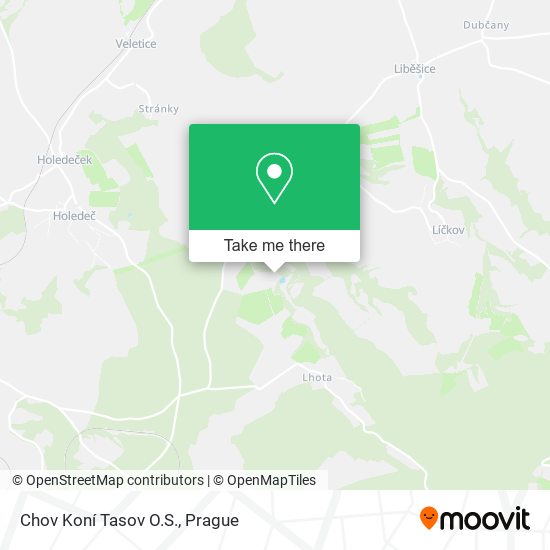Chov Koní Tasov O.S. map