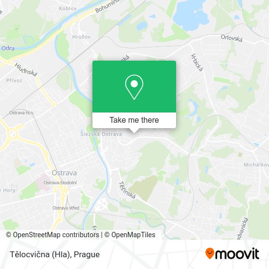 Tělocvična (Hla) map