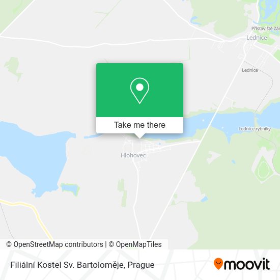 Filiální Kostel Sv. Bartoloměje map