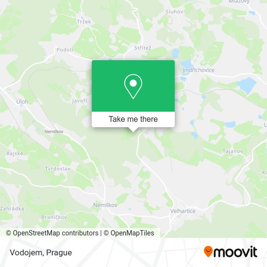 Карта Vodojem