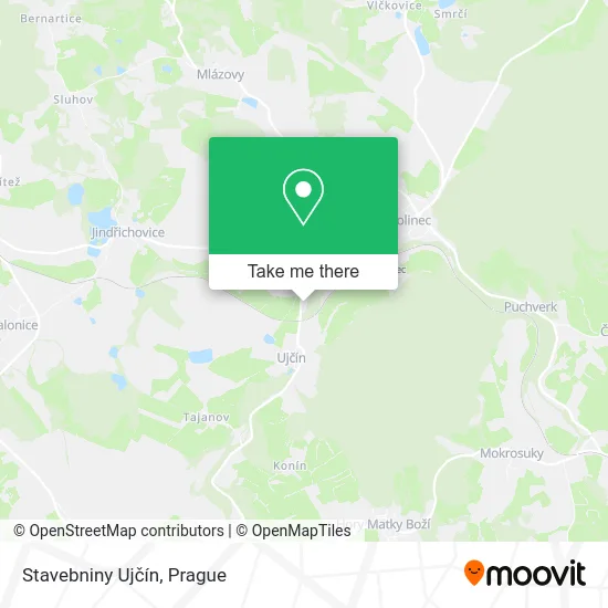 Карта Stavebniny Ujčín