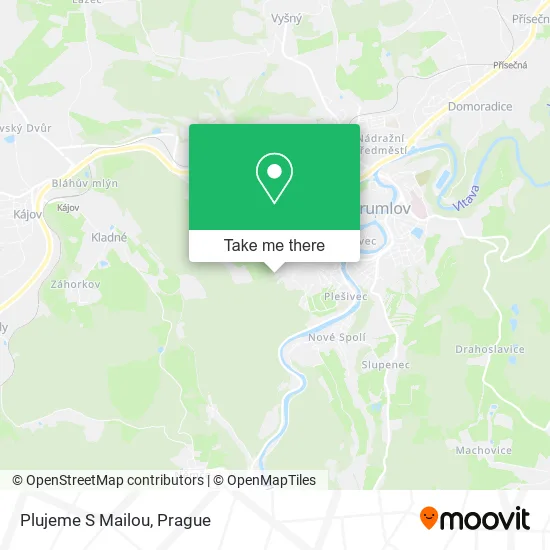Карта Plujeme S Mailou