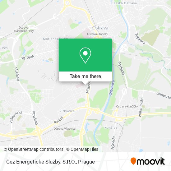 Čez Energetické Služby, S.R.O. map