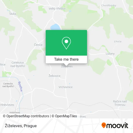 Карта Žíželeves