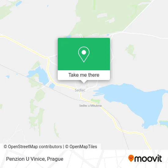 Карта Penzion U Vinice