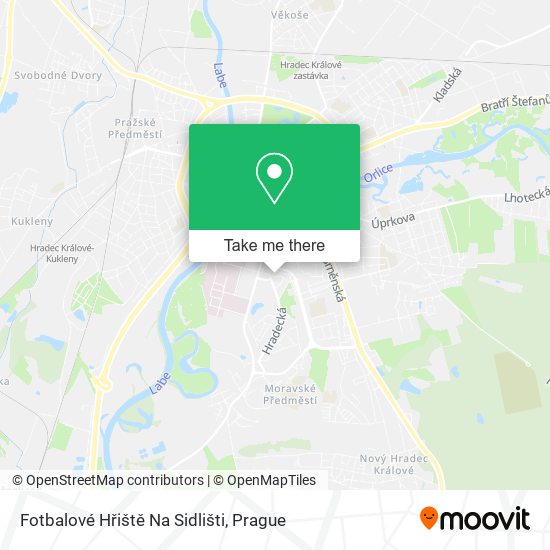 Fotbalové Hřiště Na Sidlišti map