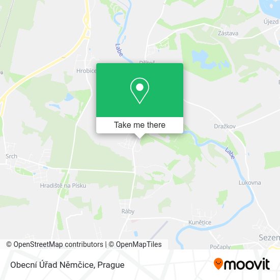 Obecní Úřad Němčice map
