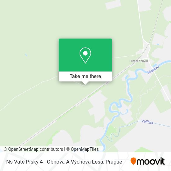 Ns Váté Písky 4 - Obnova A Výchova Lesa map