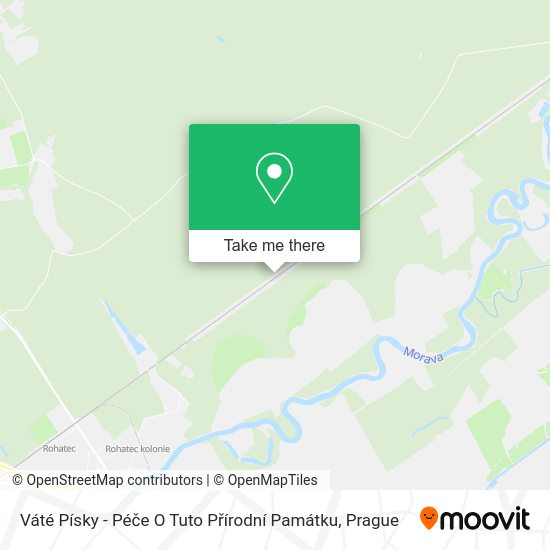Váté Písky - Péče O Tuto Přírodní Památku map