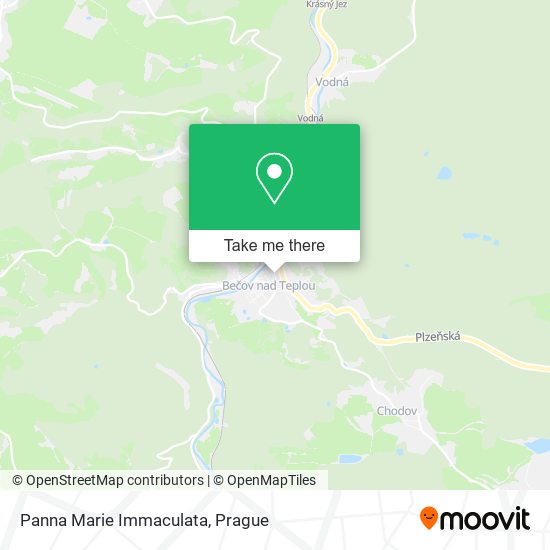 Panna Marie Immaculata map
