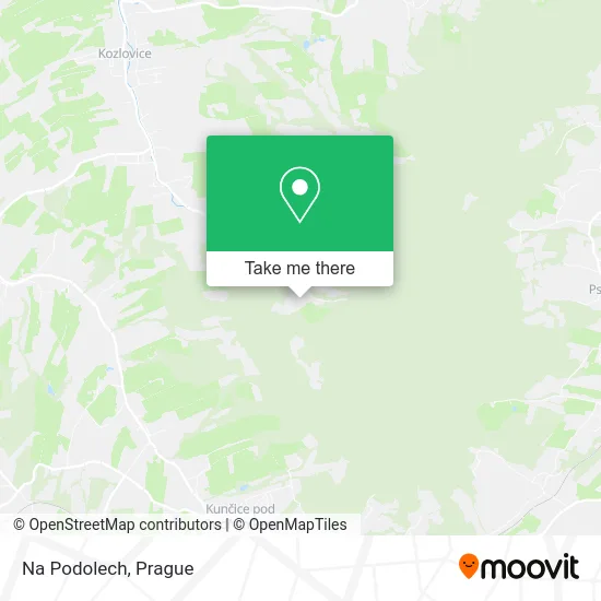 Карта Na Podolech