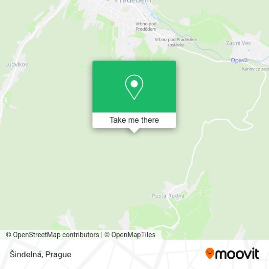 Карта Šindelná