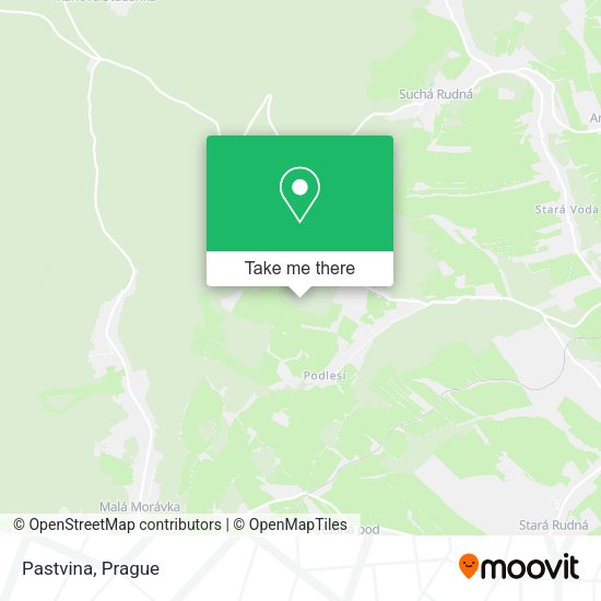 Карта Pastvina