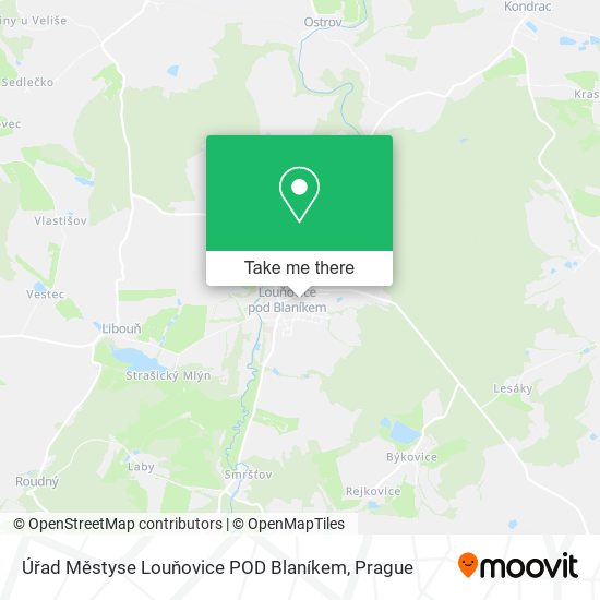 Úřad Městyse Louňovice POD Blaníkem map