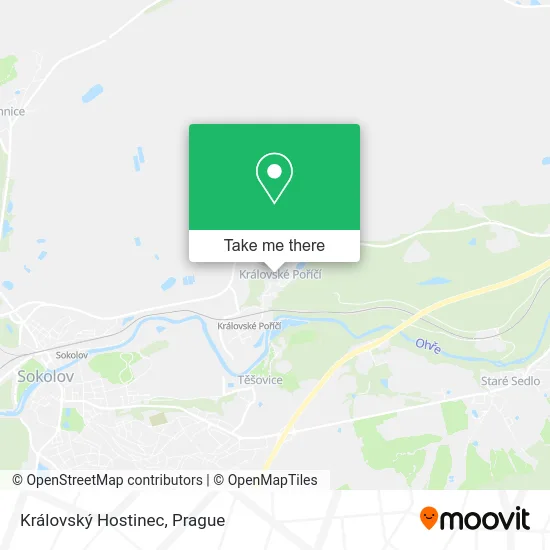Карта Královský Hostinec