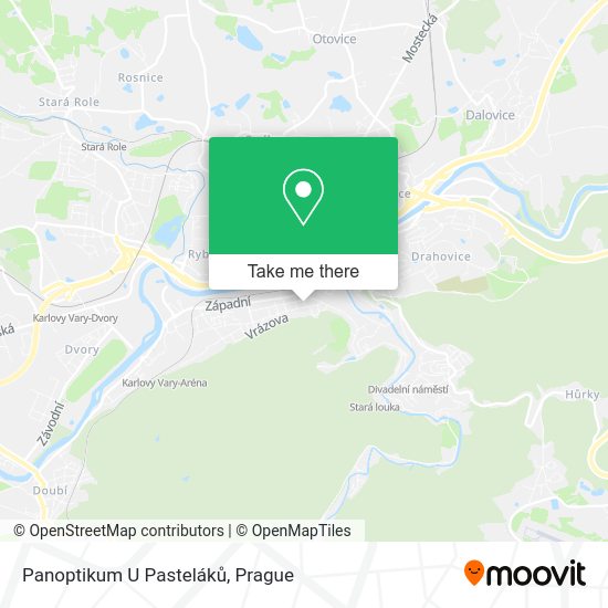 Карта Panoptikum U Pasteláků