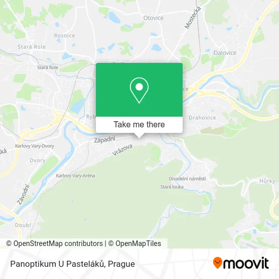 Карта Panoptikum U Pasteláků
