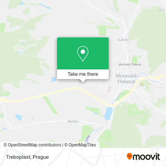 Карта Treboplast