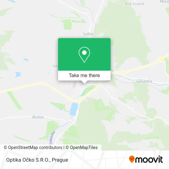Карта Optika Očko S.R.O.