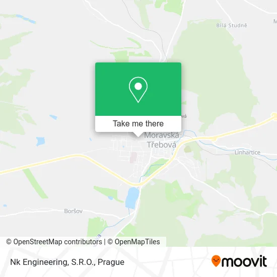 Карта Nk Engineering, S.R.O.