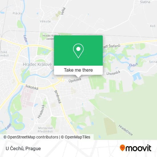 Карта U Čechů