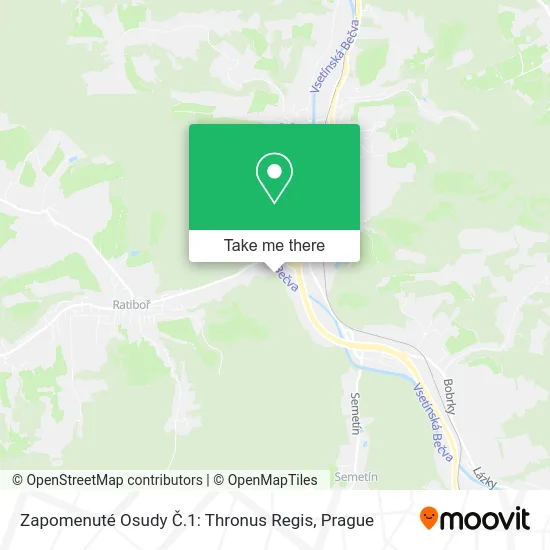 Карта Zapomenuté Osudy Č.1: Thronus Regis