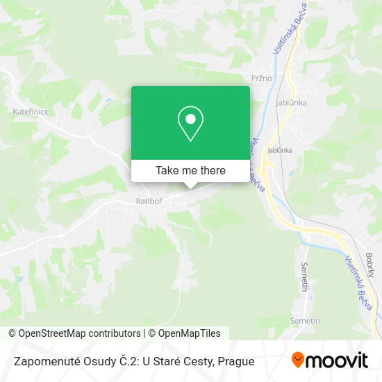 Карта Zapomenuté Osudy Č.2: U Staré Cesty