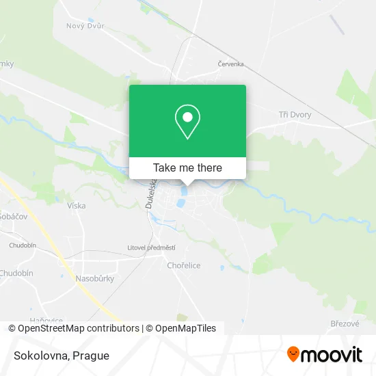 Карта Sokolovna