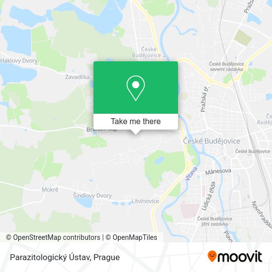 Parazitologický Ústav map