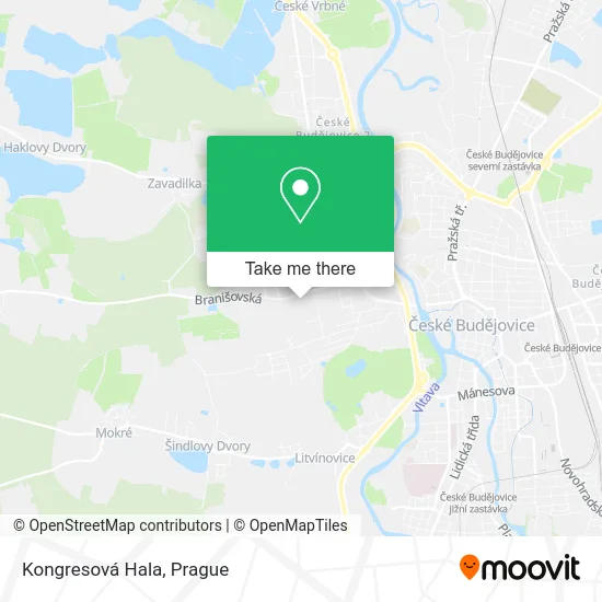 Карта Kongresová Hala