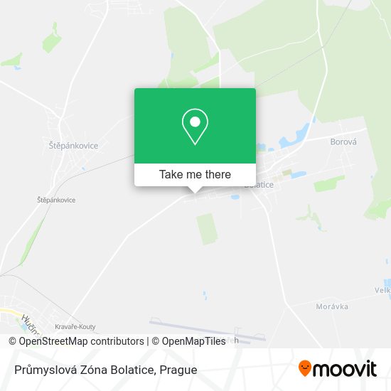 Průmyslová Zóna Bolatice map