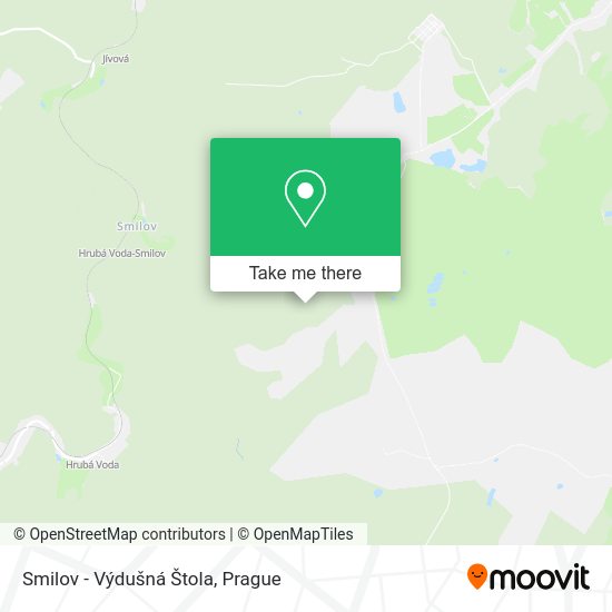 Smilov - Výdušná Štola map