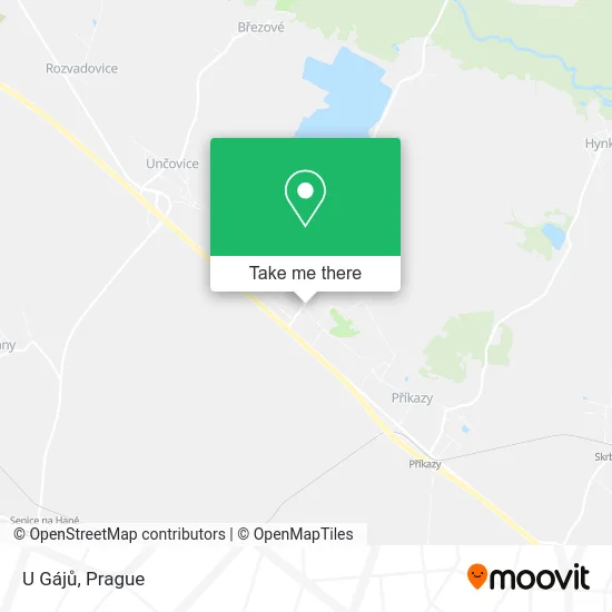 Карта U Gájů