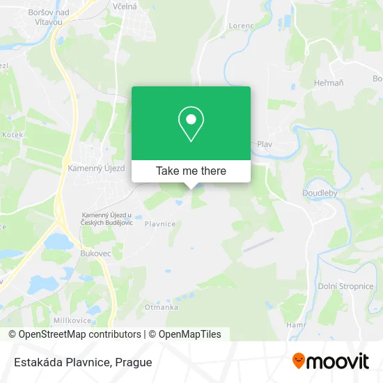 Карта Estakáda Plavnice