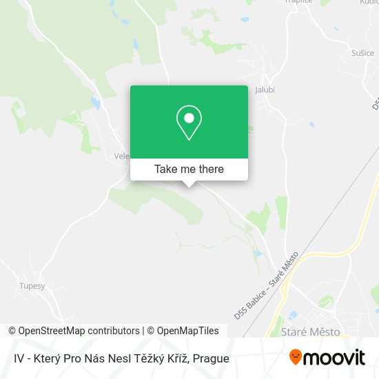IV - Který Pro Nás Nesl Těžký Kříž map